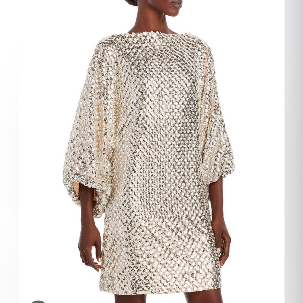 Rhode Andy Dress in Platinum XS